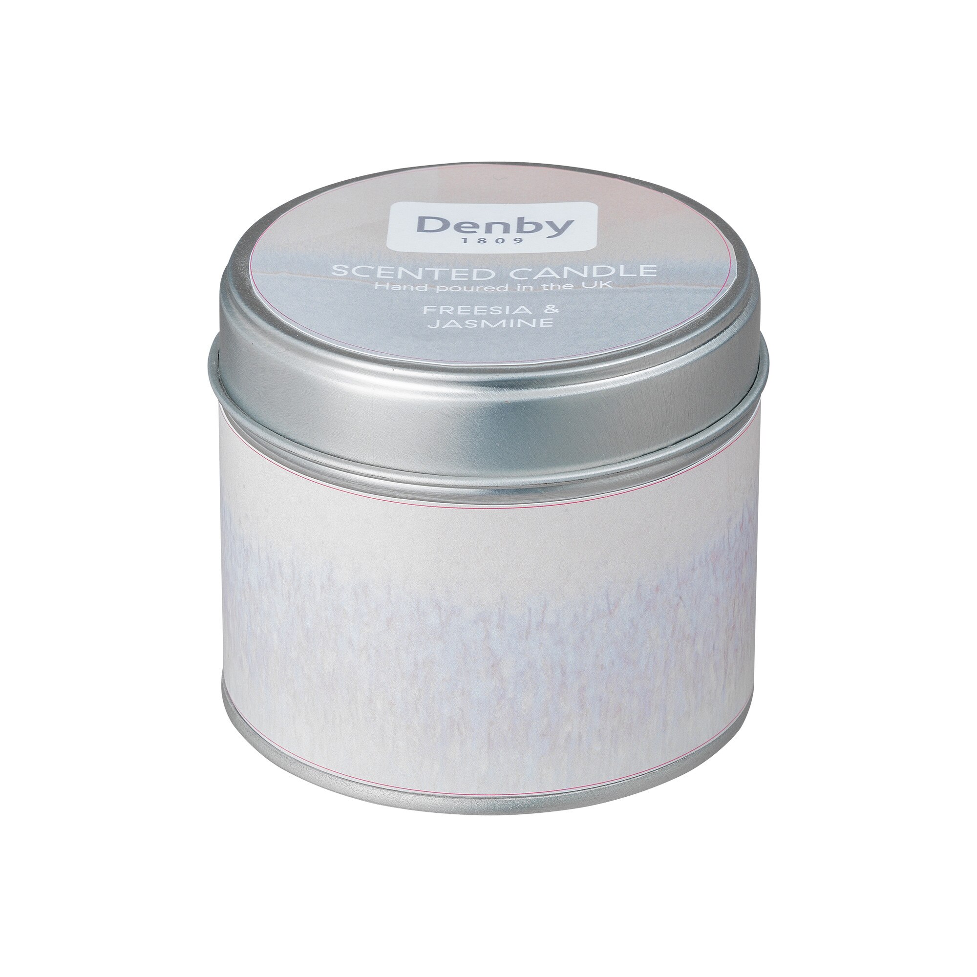 Product photograph of Quartz Rose Candle Tin from Denby Retail Ltd